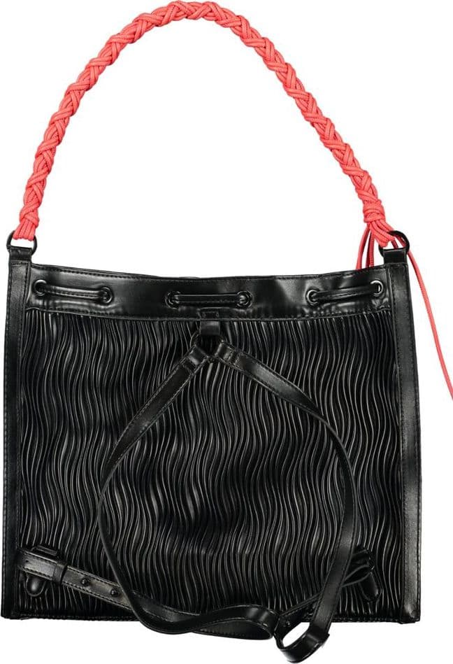 Desigual Black Polyurethane Women Backpack - 2