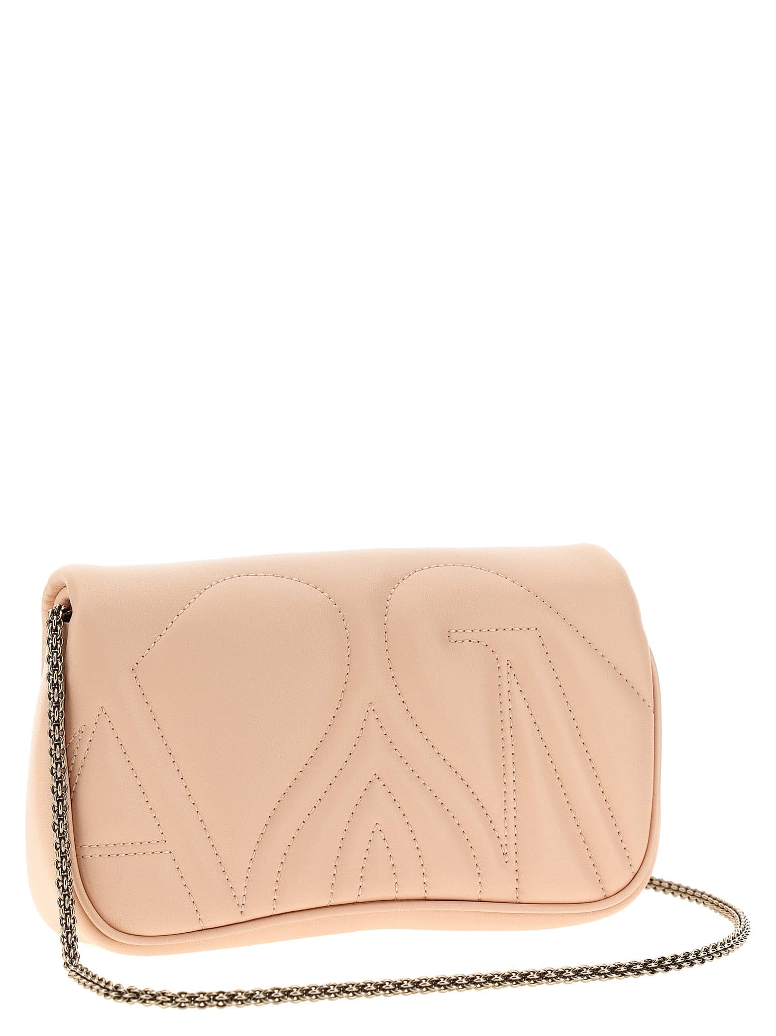 Alexander McQueen Beige Lamb Leather Crossbody Bag - 2