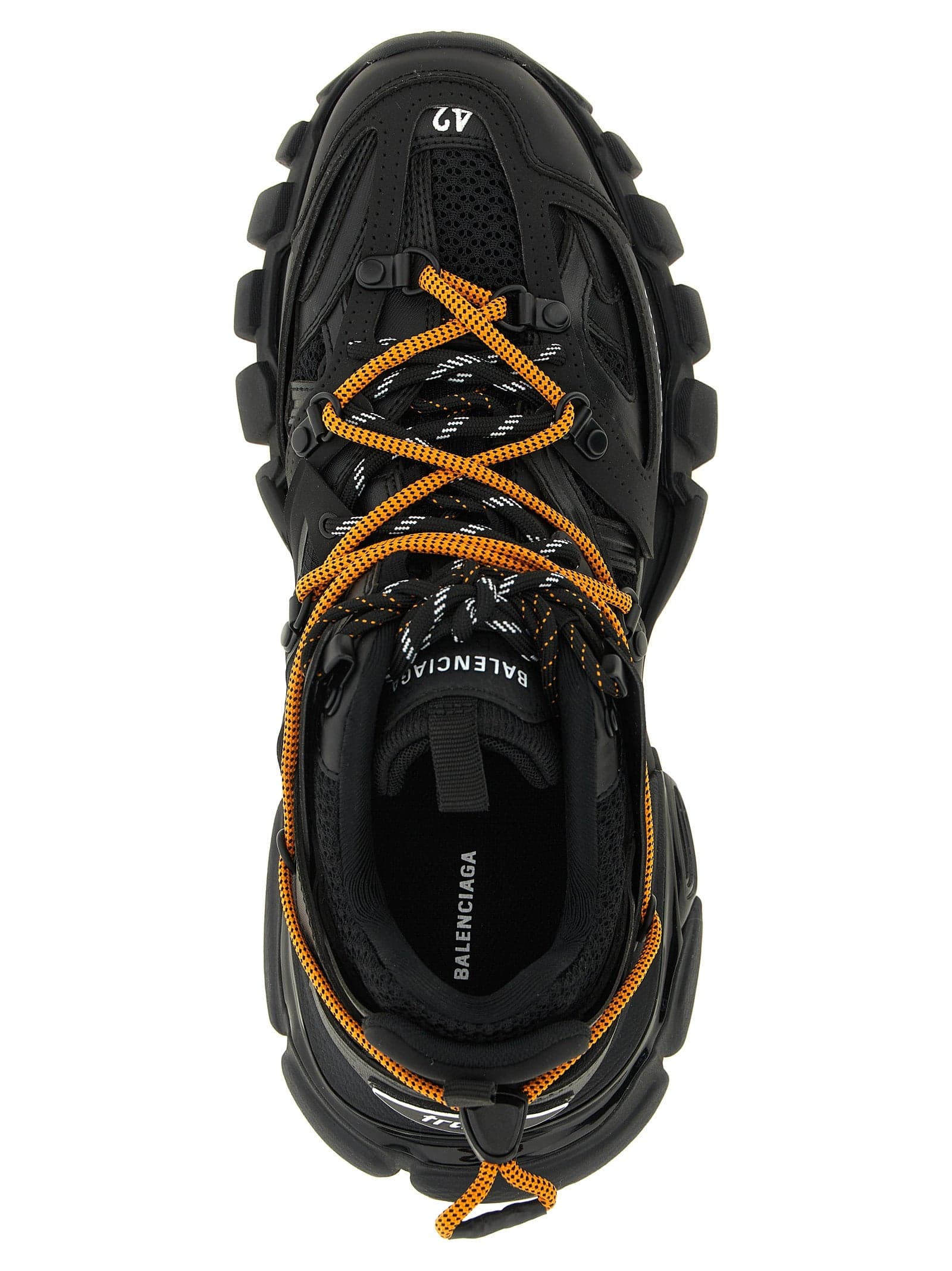 Balenciaga Black Polyethylene Athletic Sneakers - 4