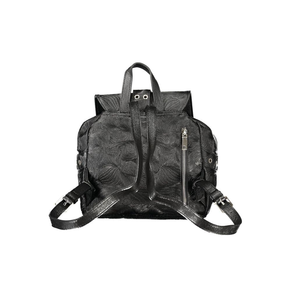 Desigual Black Polyurethane Women Backpack - 2