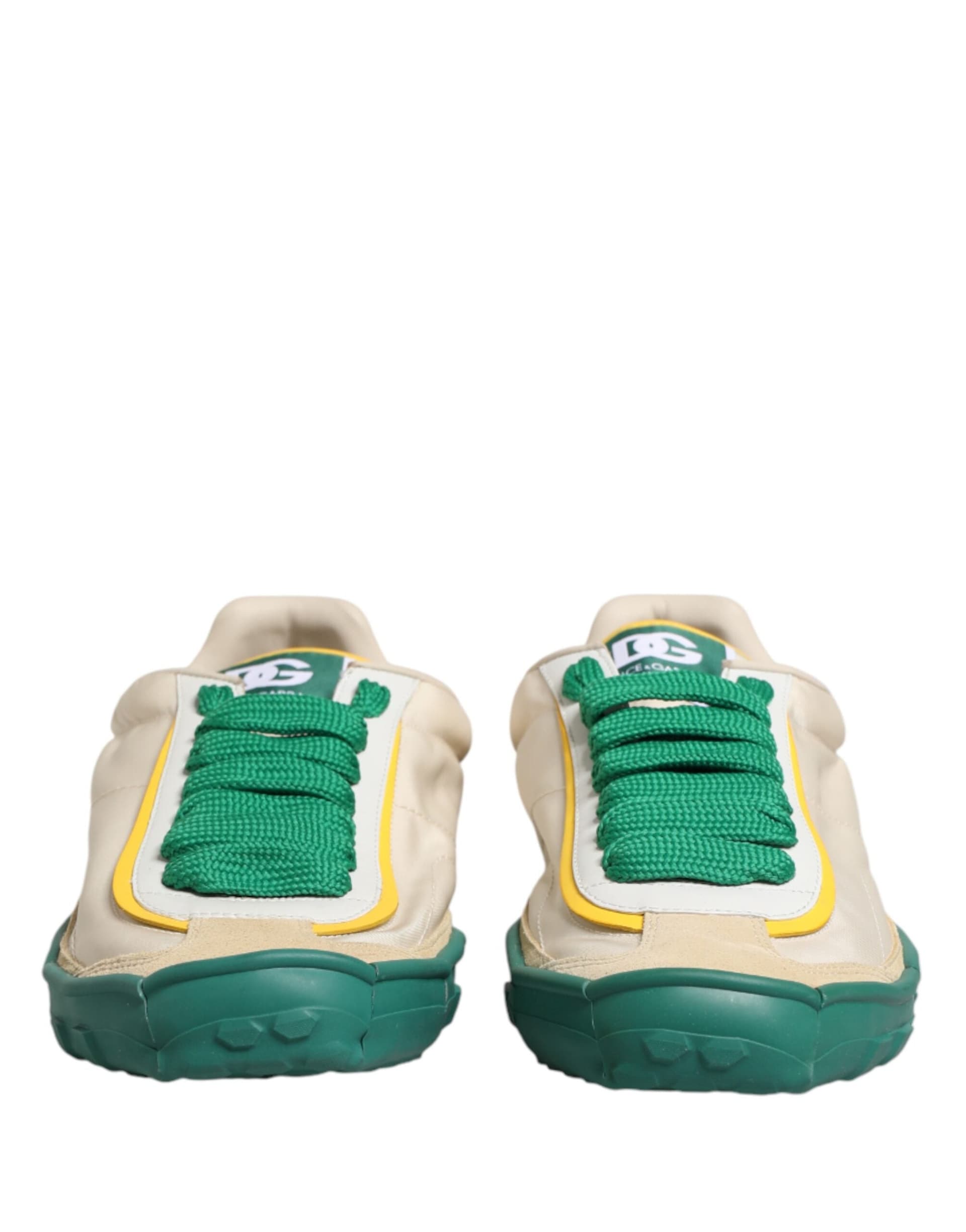 Dolce & Gabbana Multicolor Old Runner Lace Up Sneakers Shoes - 2
