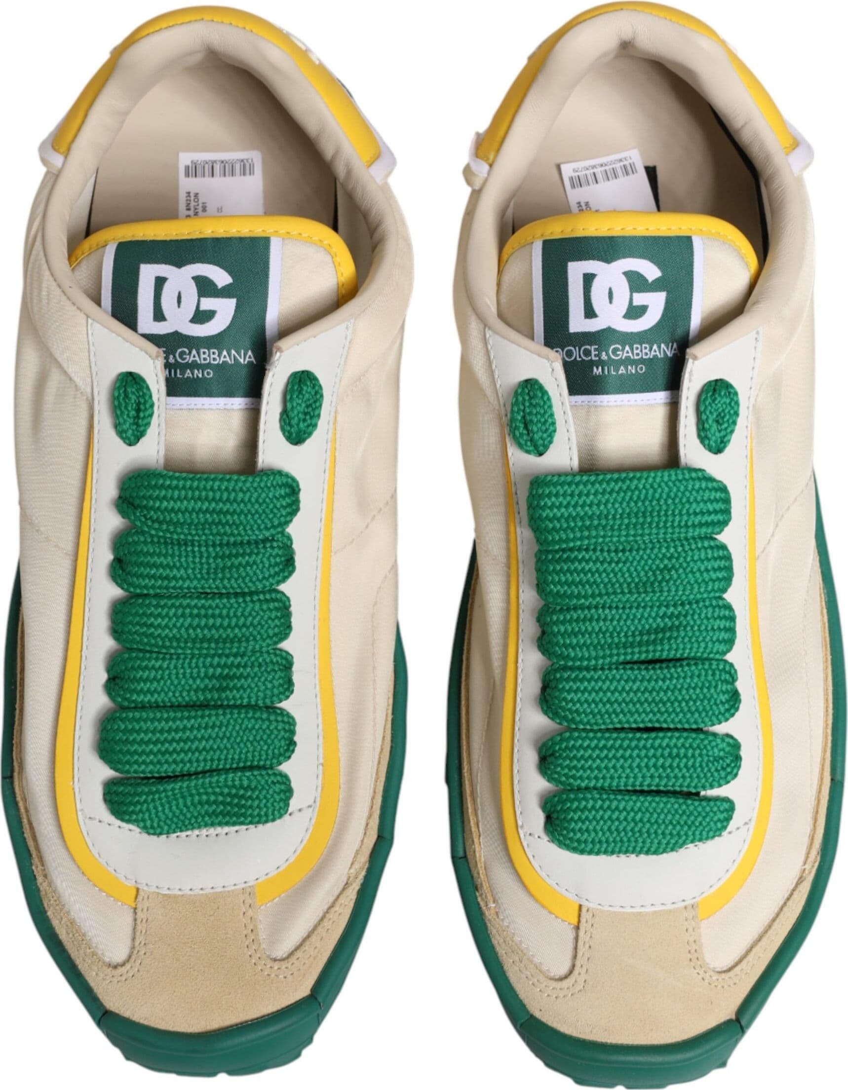 Dolce & Gabbana Multicolor Old Runner Lace Up Sneakers Shoes - 3
