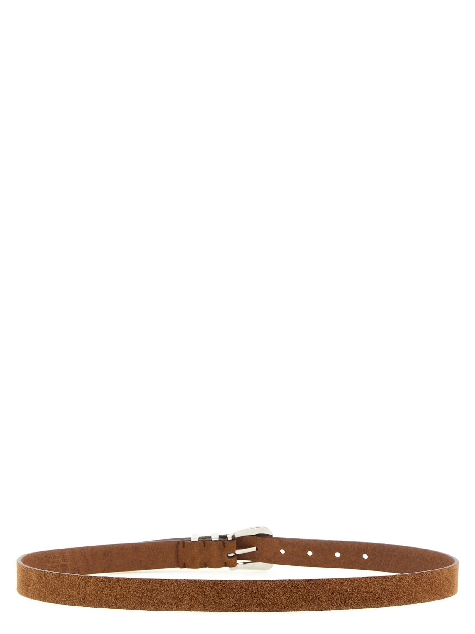 Brunello Cucinelli Brown Calfskin Regular Belt - 2