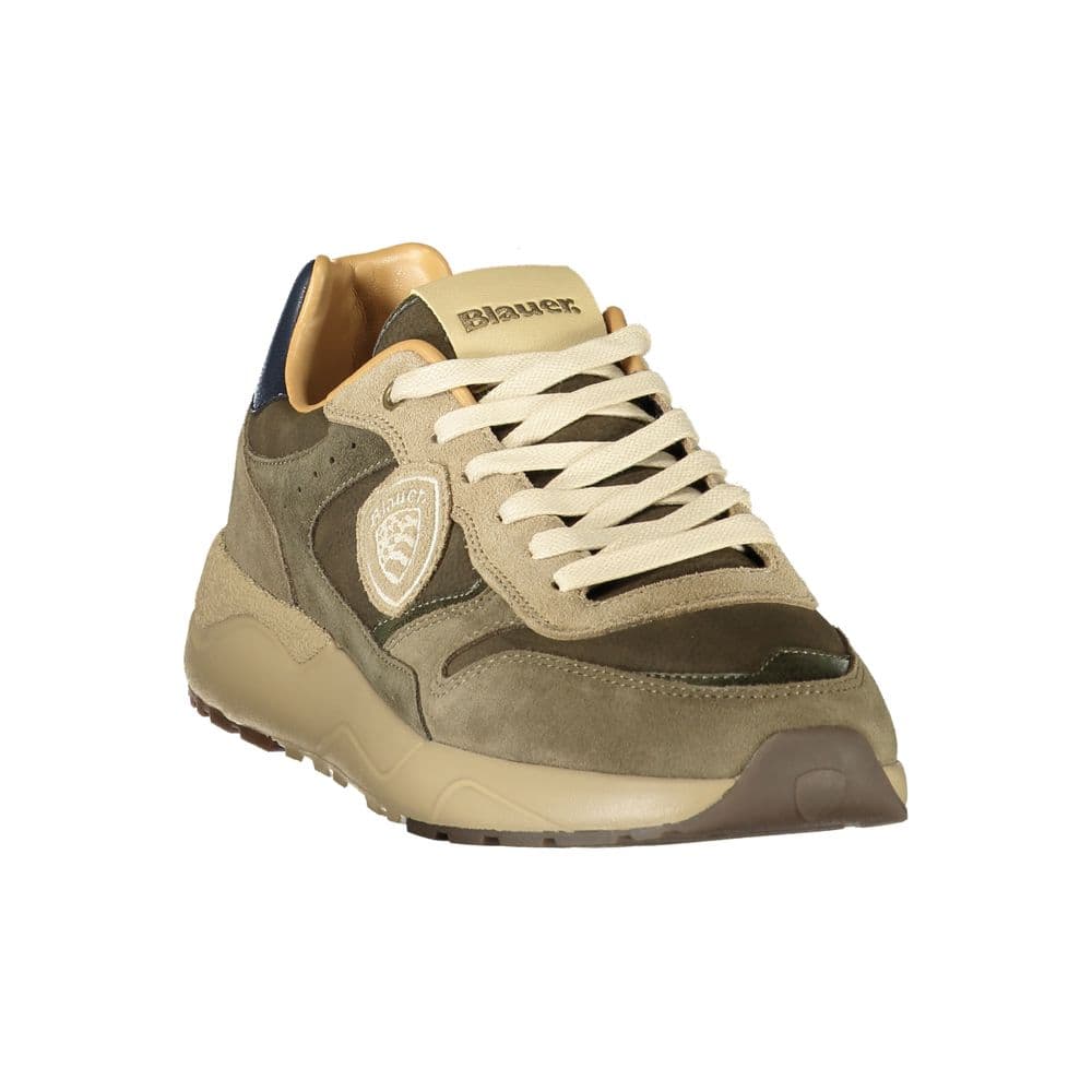 Blauer Green Polyurethane Men's Sneaker - 2