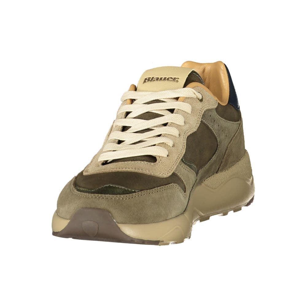 Blauer Green Polyurethane Men's Sneaker - 3
