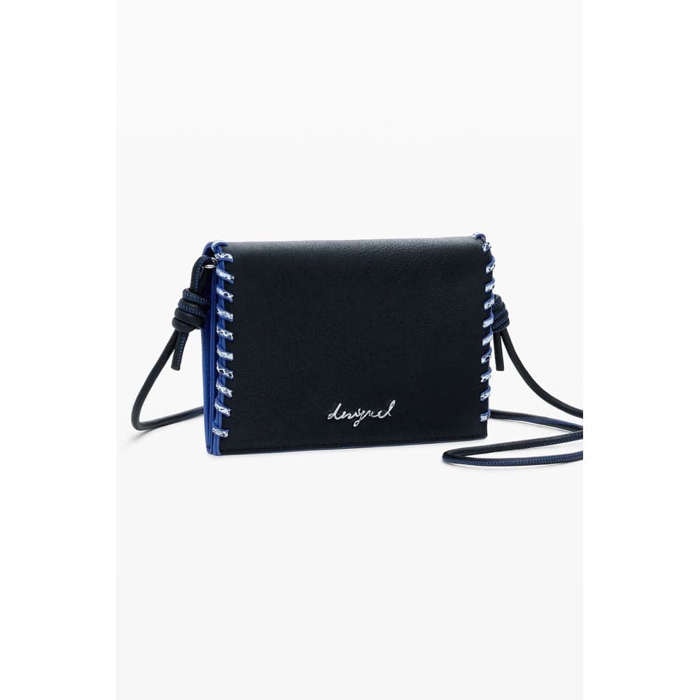 Desigual Nero Poliuretano Women Wallet - 2