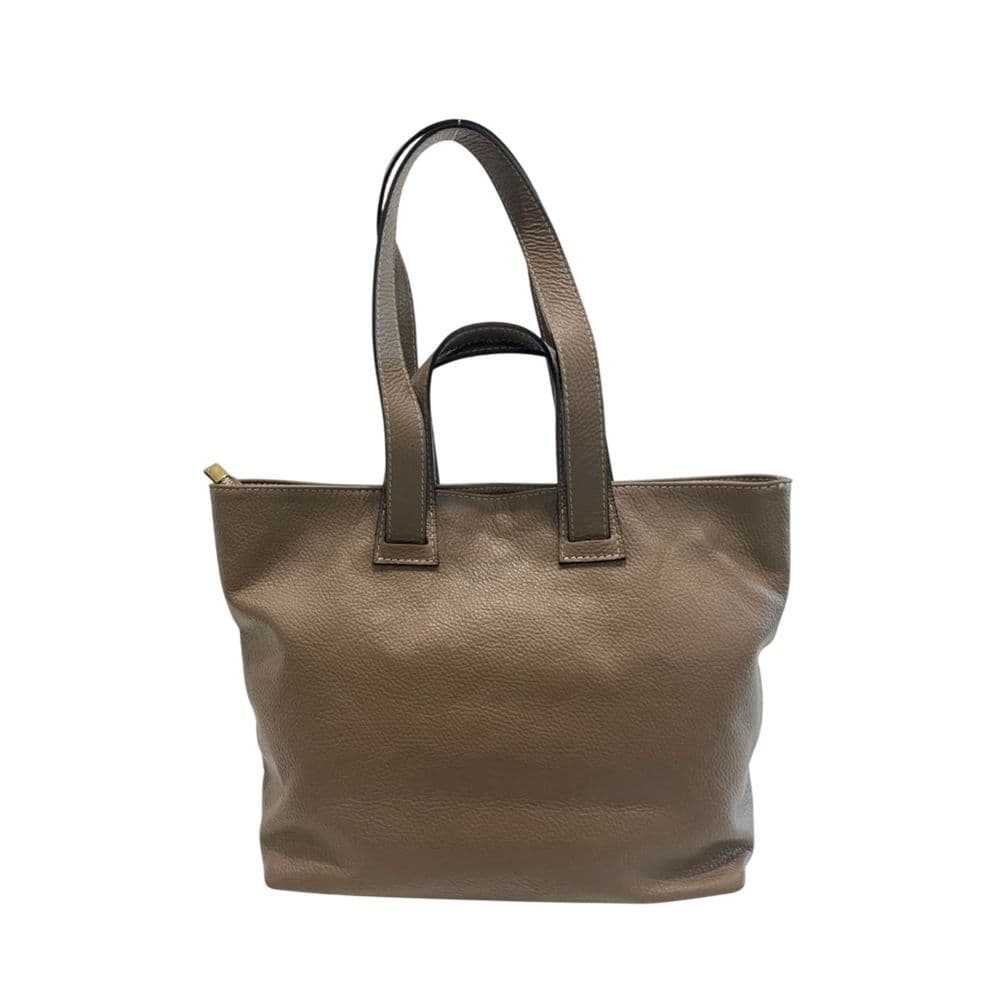 Baldinini Trend Beige Cowhide Handbag - 3