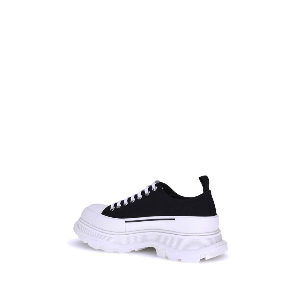 Alexander McQueen Black Canvas Chunky Sneakers - 3