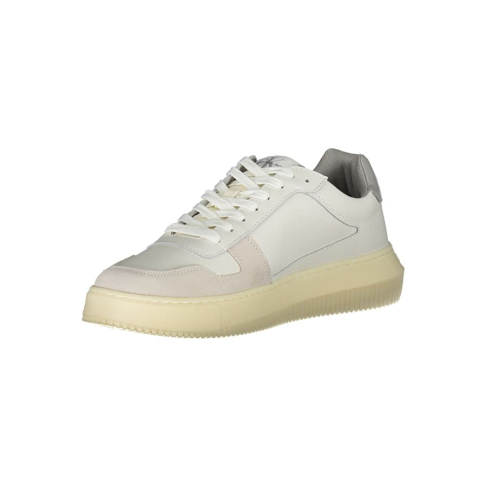Calvin Klein Bianco Leather Men Sneaker - 3