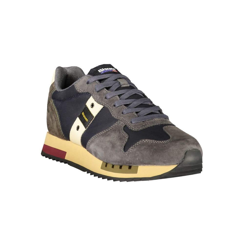 Blauer Blue Leather Men's Sneaker - 2
