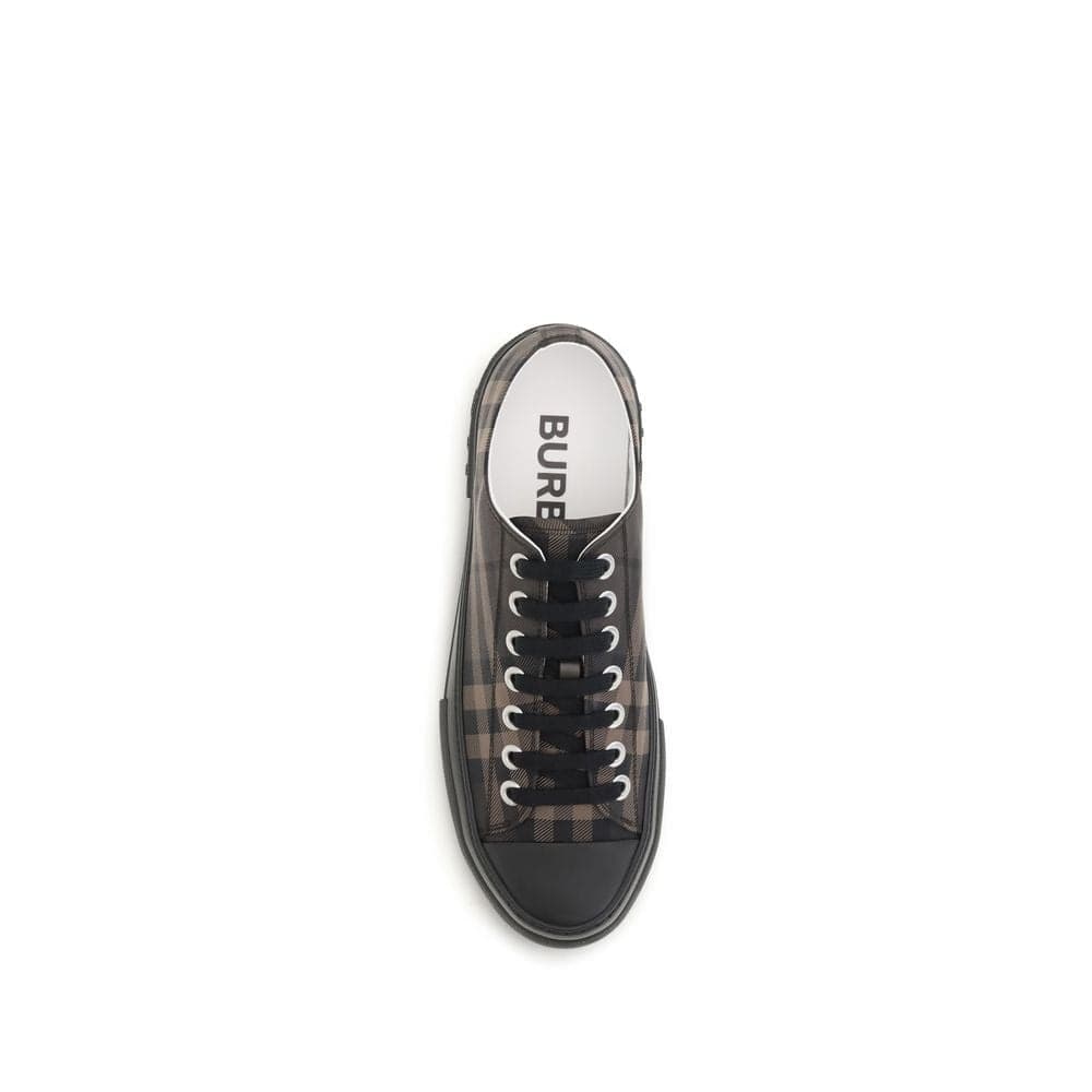 Burberry Brown Polyamide Chunky Sneakers - 4