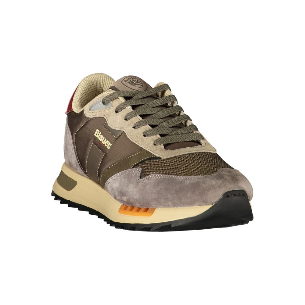 Blauer Green Polyurethane Men's Sneaker - 2