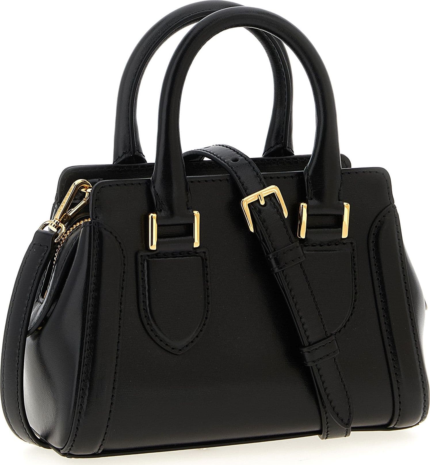 Alexander McQueen Black Calfskin Handbag - 2