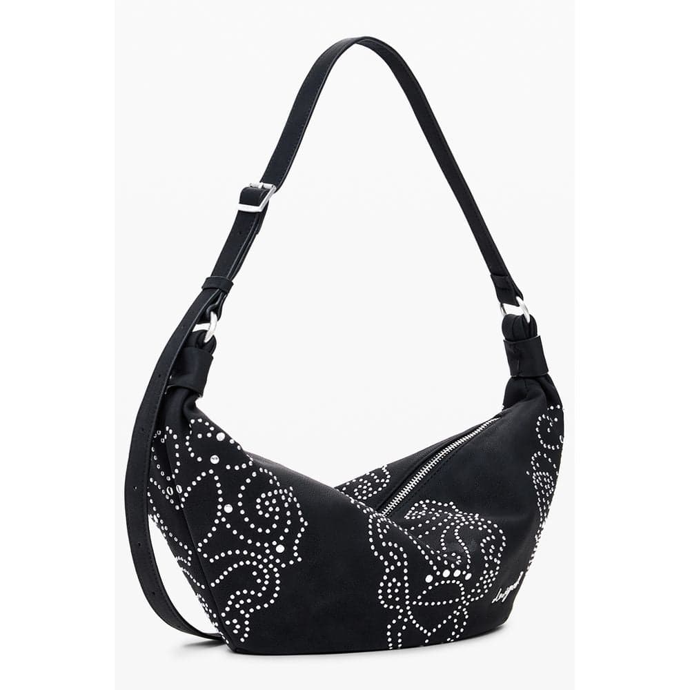 Desigual Nero Poliuretano Women Handbag - 2