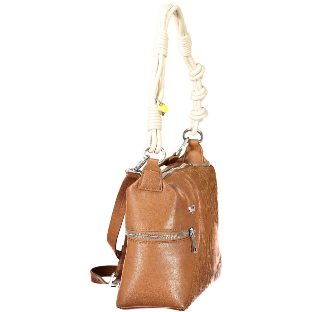 Desigual Marrone Polyurethane Women's Shoulder Bag - 3