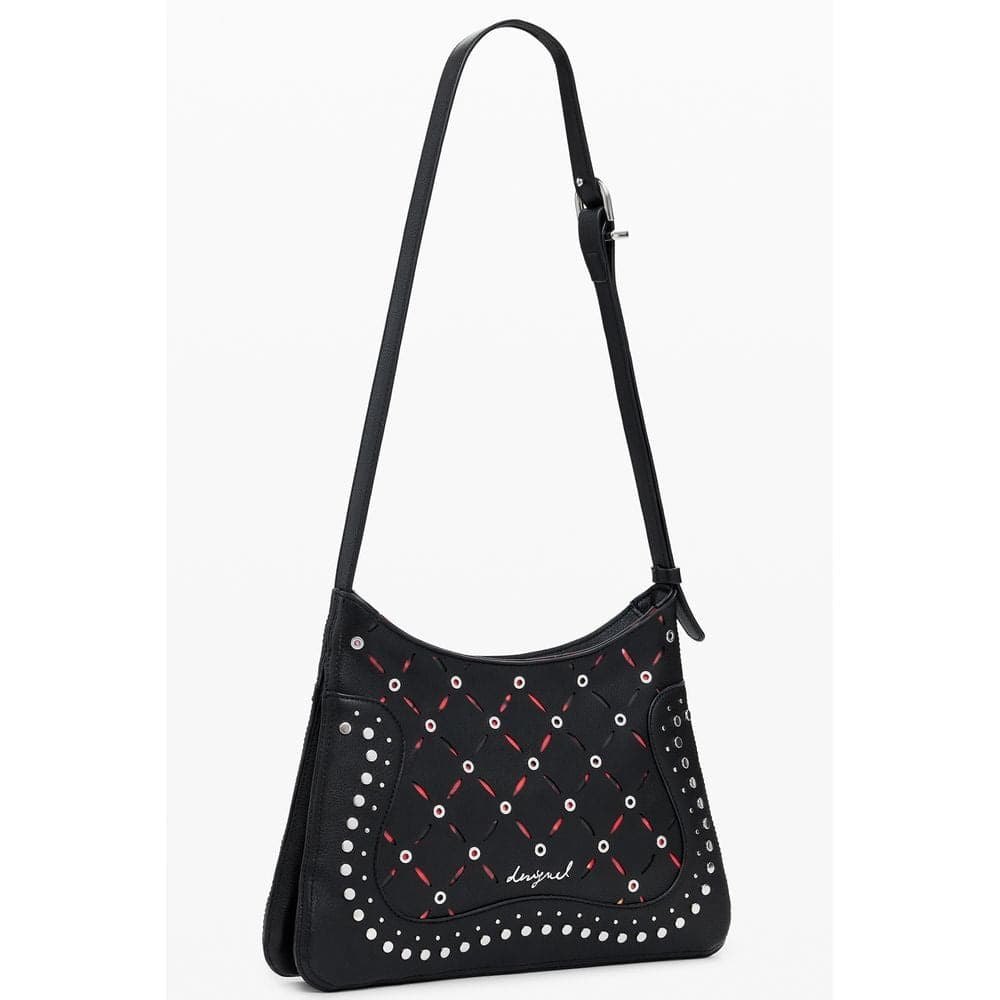 Desigual Black Polyurethane Women's Shoulder Bag - 2