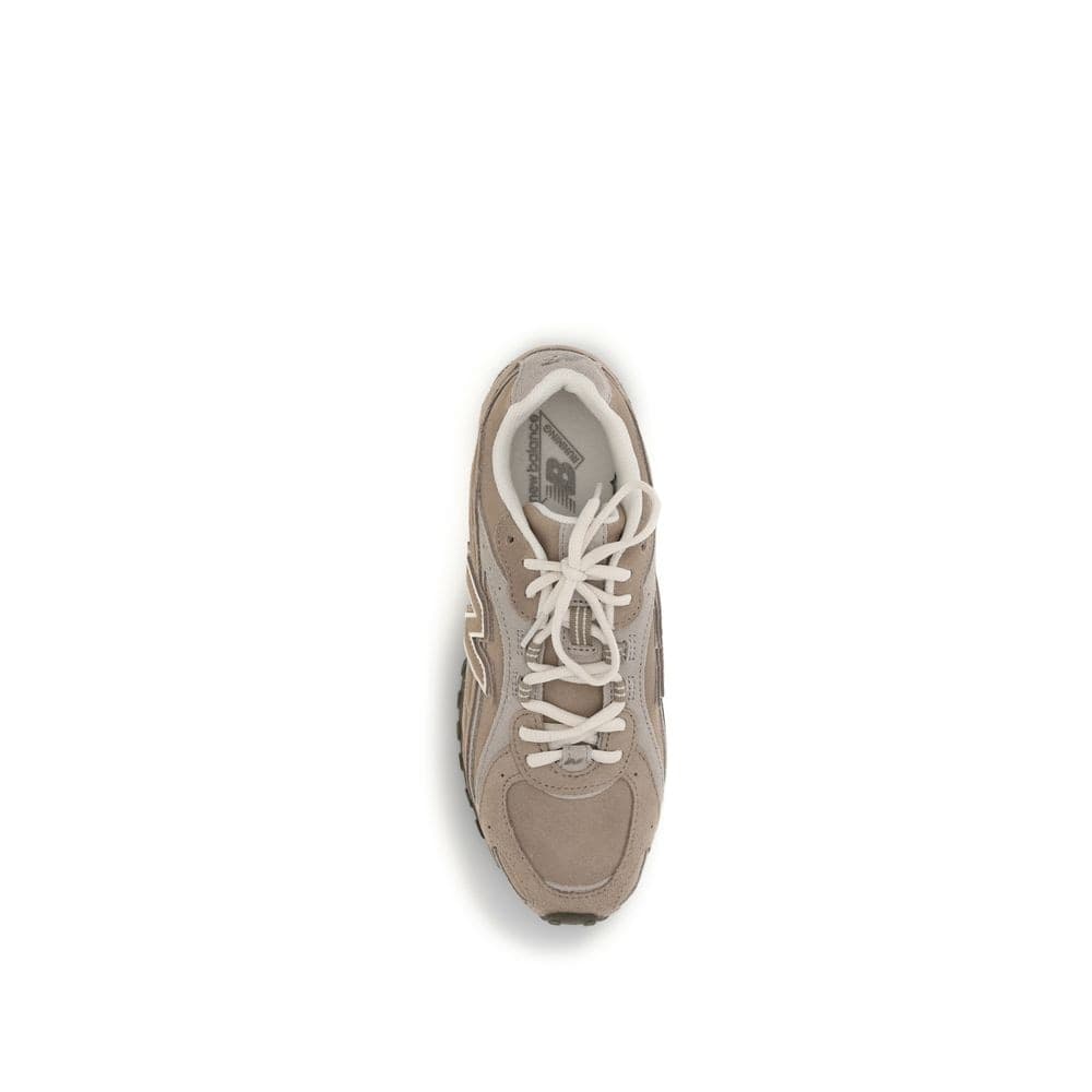 New Balance Brown Calf Leather Bos Taurus Athletic Sneakers - 4
