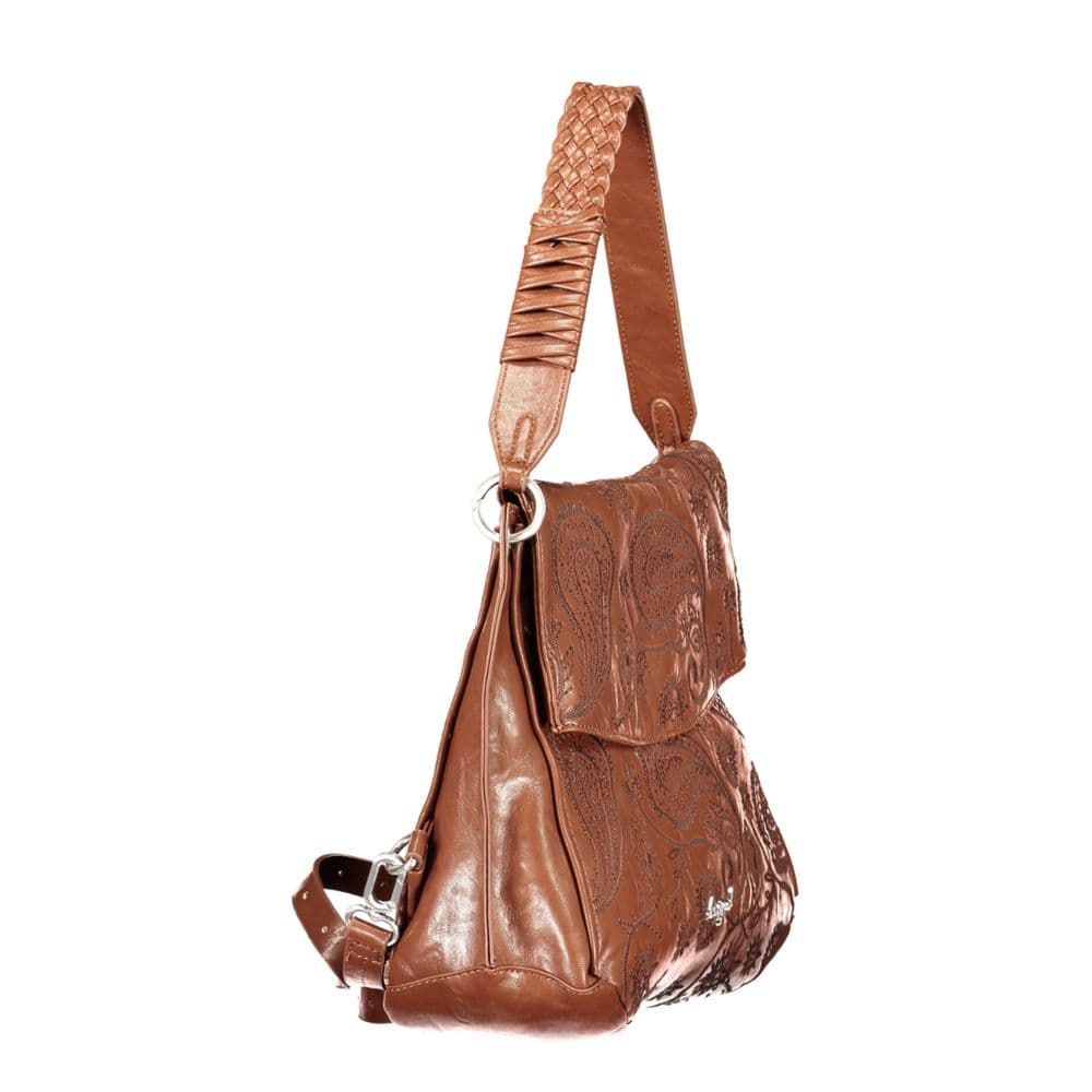 Desigual Brown Polyurethane Women's Bag - 3