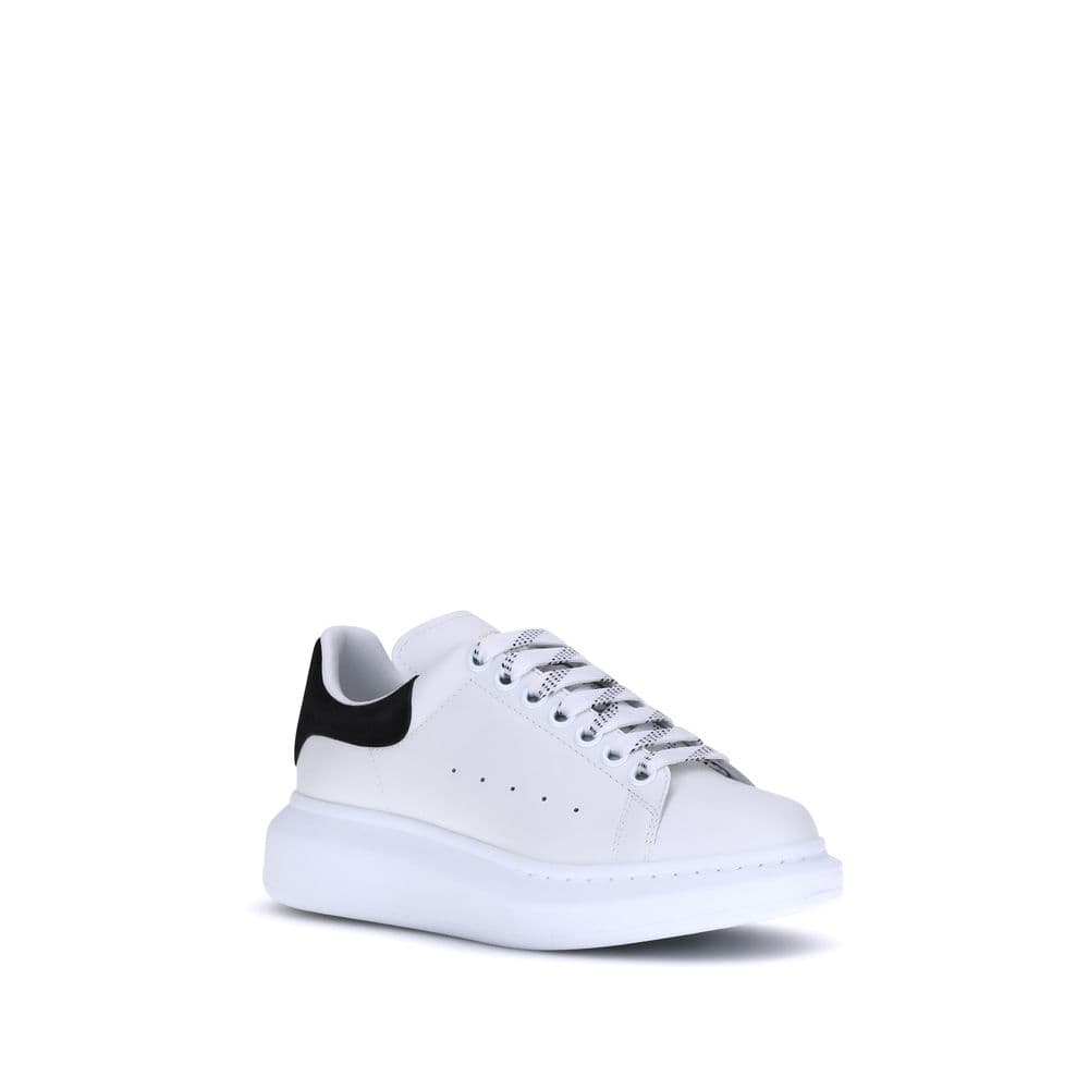 Alexander McQueen White Calf Leather Bos Taurus Platform Sneakers - 2