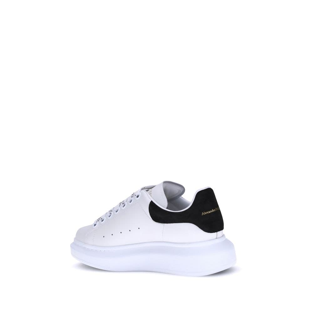 Alexander McQueen White Calf Leather Bos Taurus Platform Sneakers - 3
