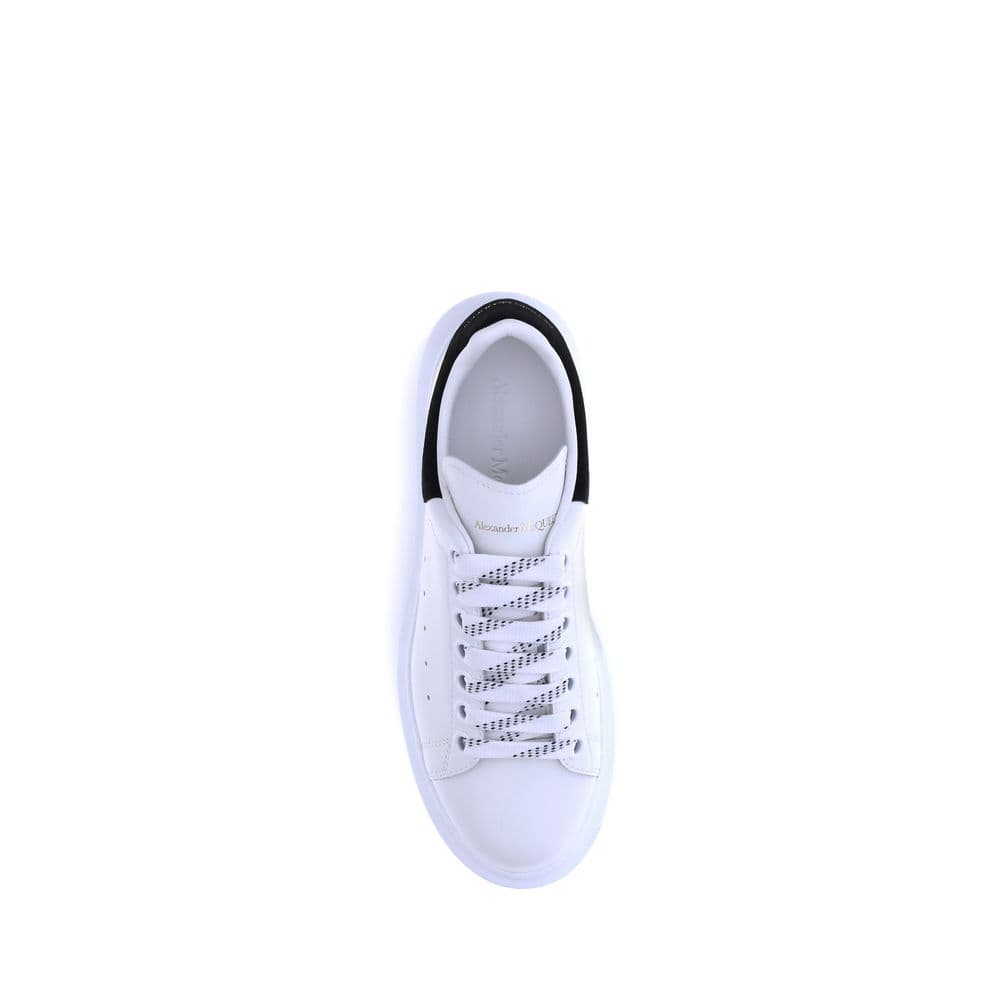 Alexander McQueen White Calf Leather Bos Taurus Platform Sneakers - 4