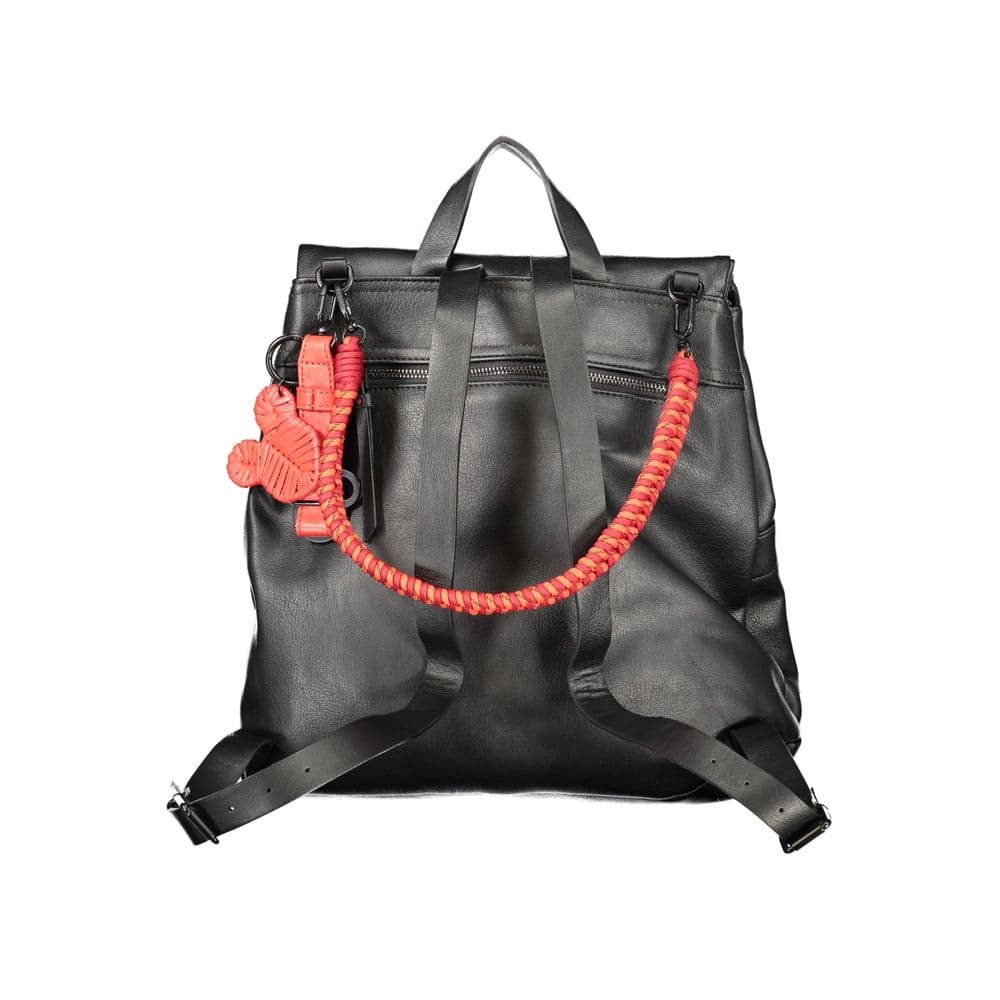Desigual Nero Polyurethane Women's Backpack - 2