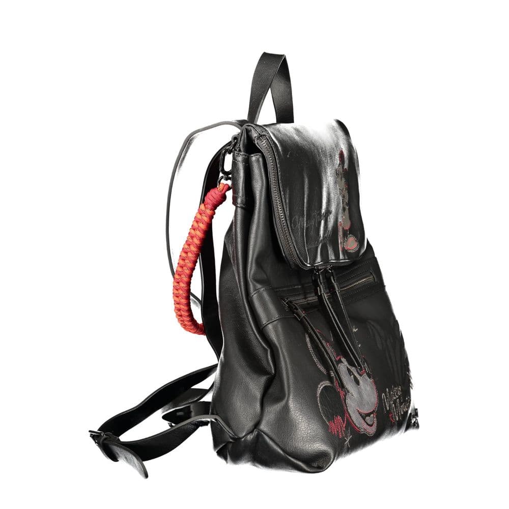 Desigual Nero Polyurethane Women's Backpack - 3