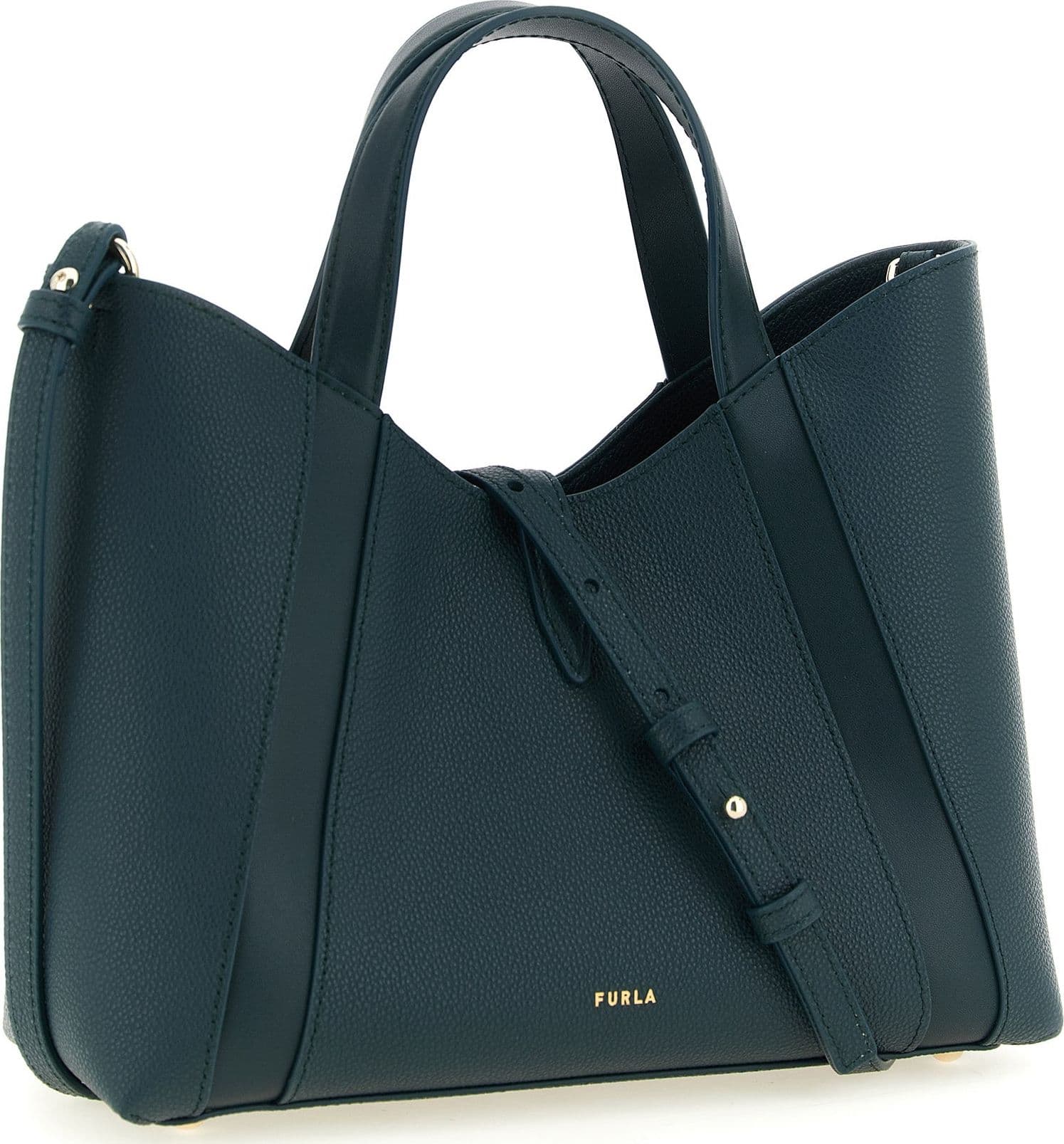 Furla Bicolor Calfskin Tote Bag - 2