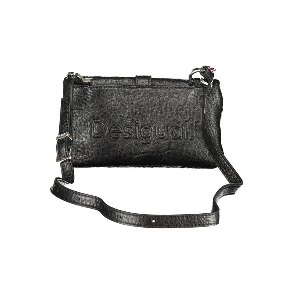 Desigual Black Polyurethane Women's Bag - 2