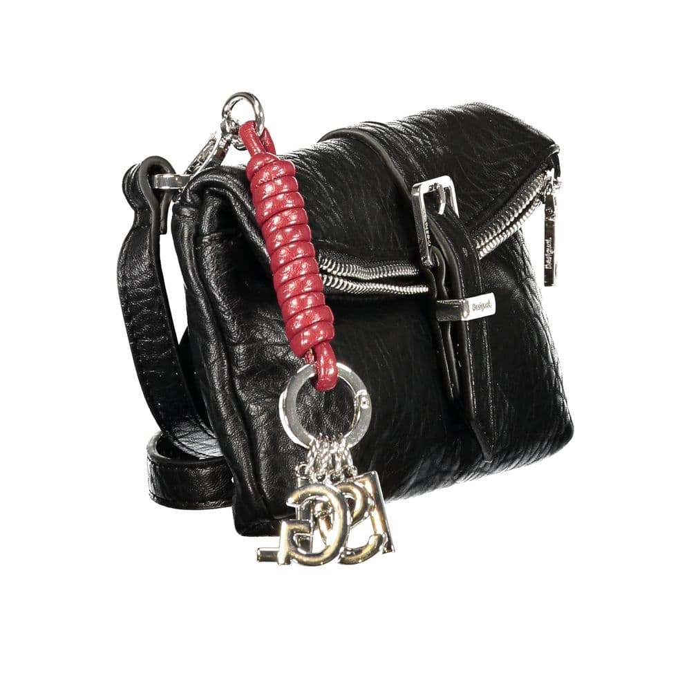 Desigual Black Polyurethane Women's Bag - 3