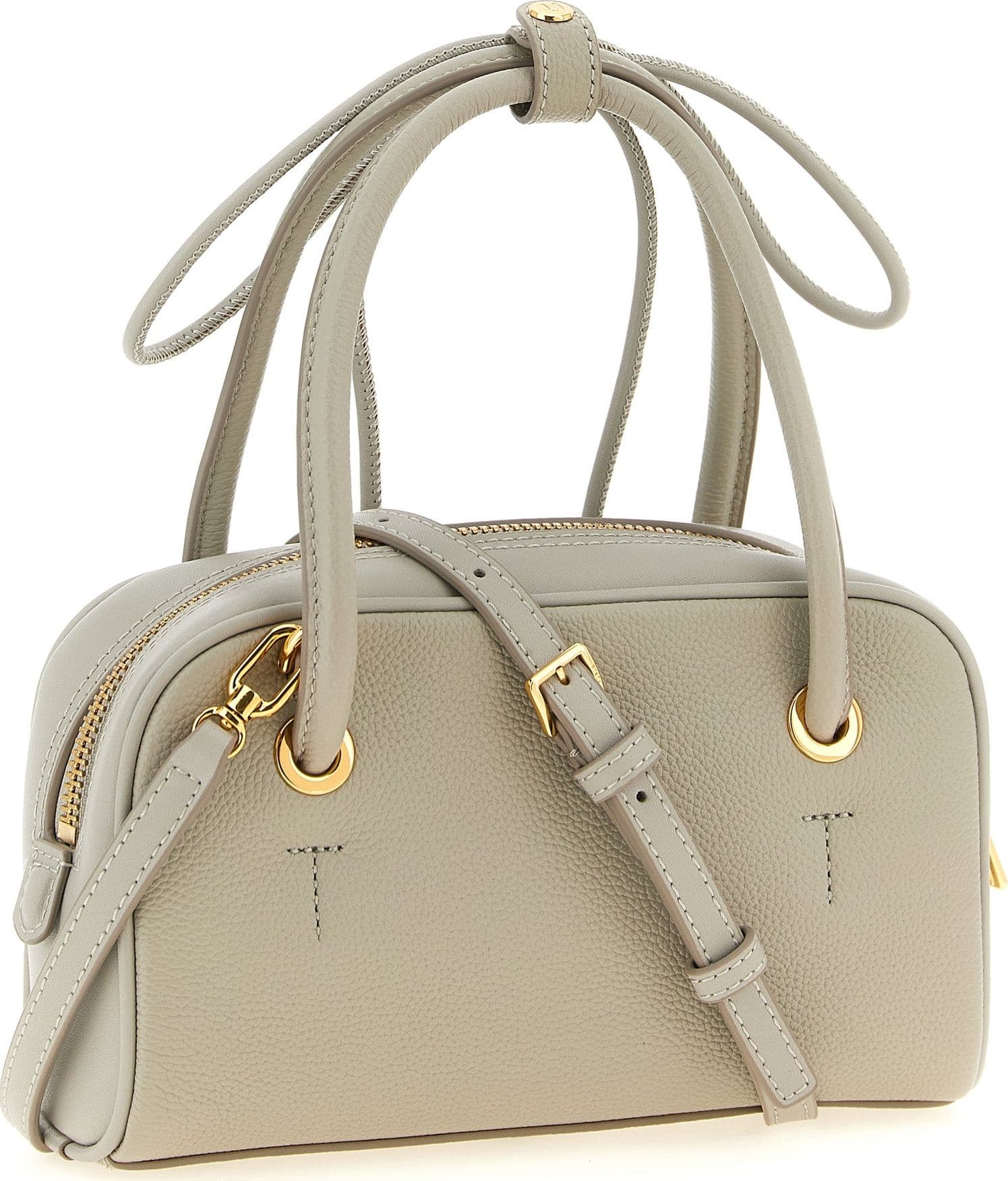 Furla Gray Calfskin Handbag - 2