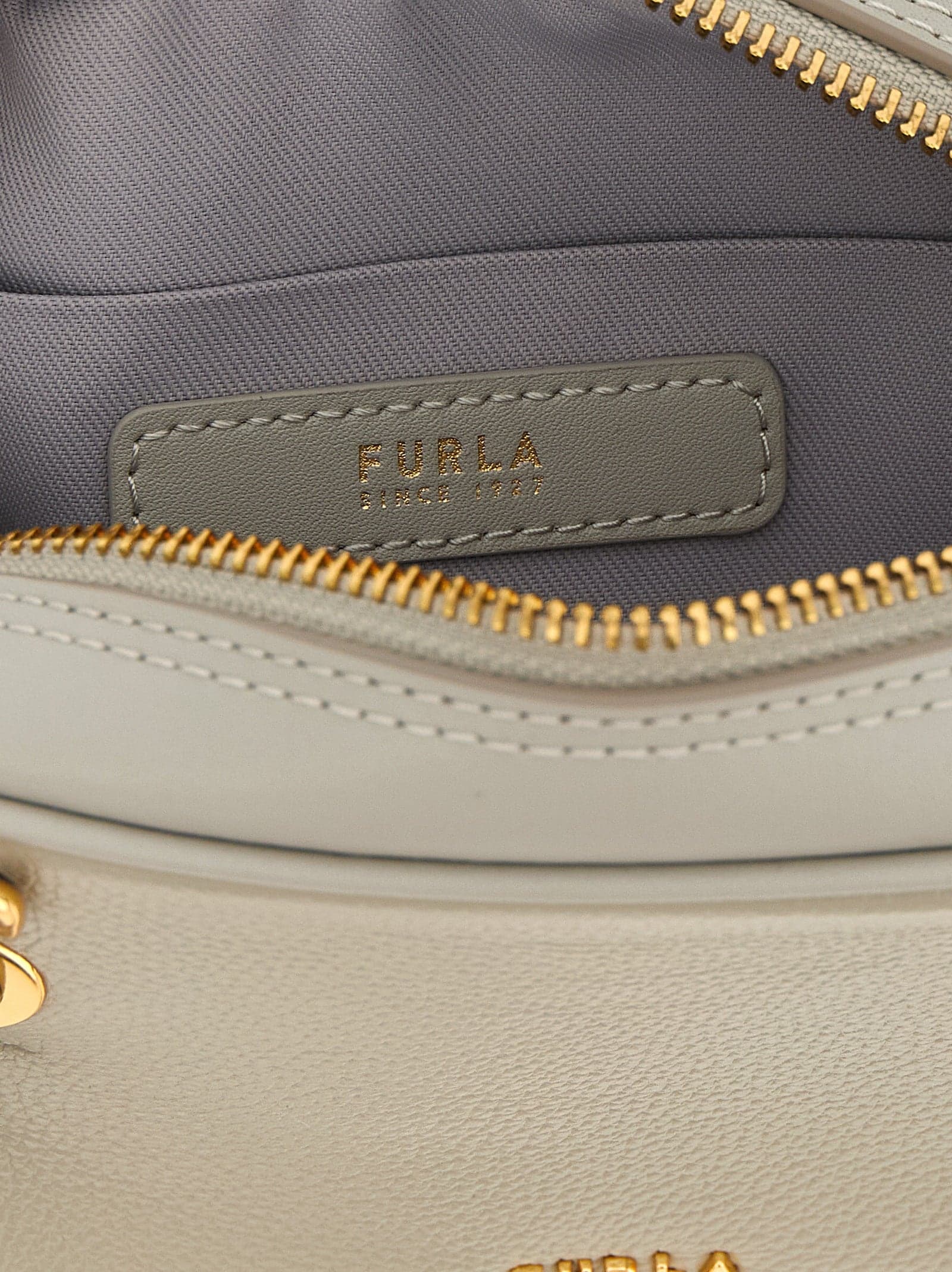 Furla Gray Calfskin Handbag - 4