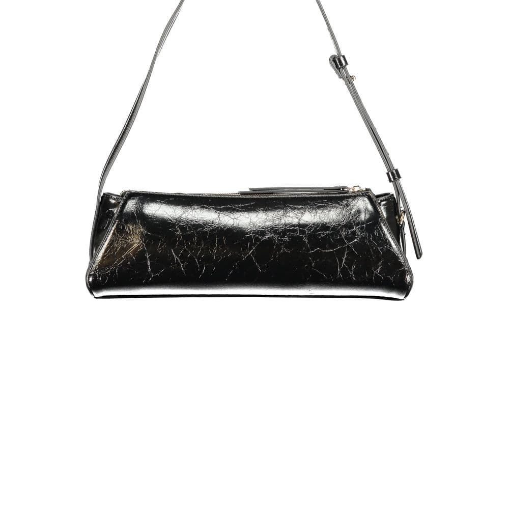 Guess Jeans Black Polyurethane Women's Handbag - 2