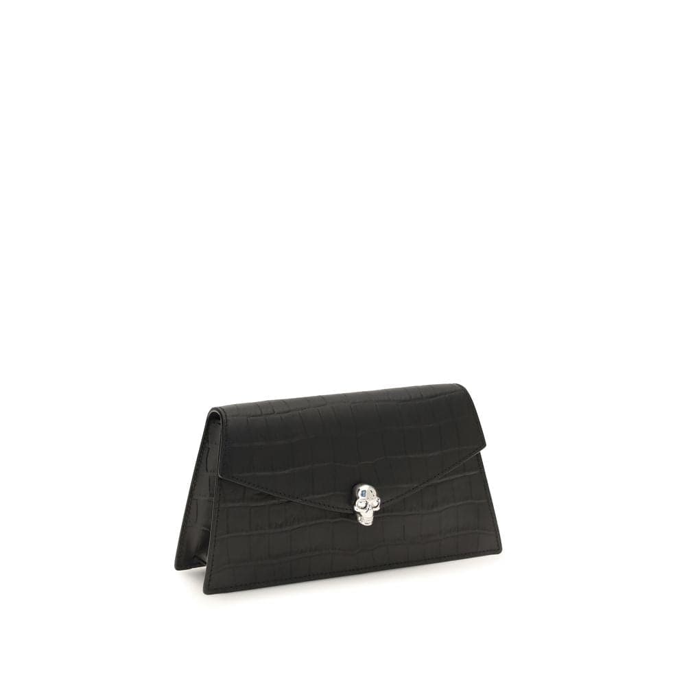 Alexander McQueen Black Calf Leather Bos Taurus Shoulder Bag - 2