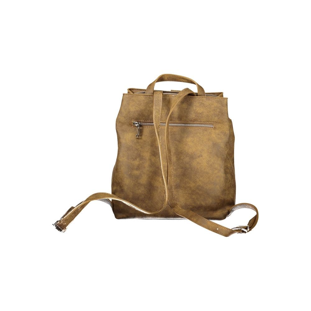 Desigual Brown Polyurethane Women's Backpack for Trendy Adventures - 2