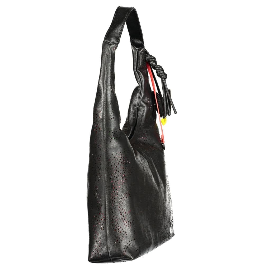 Desigual Nero Poliuretano Women Handbag - 3