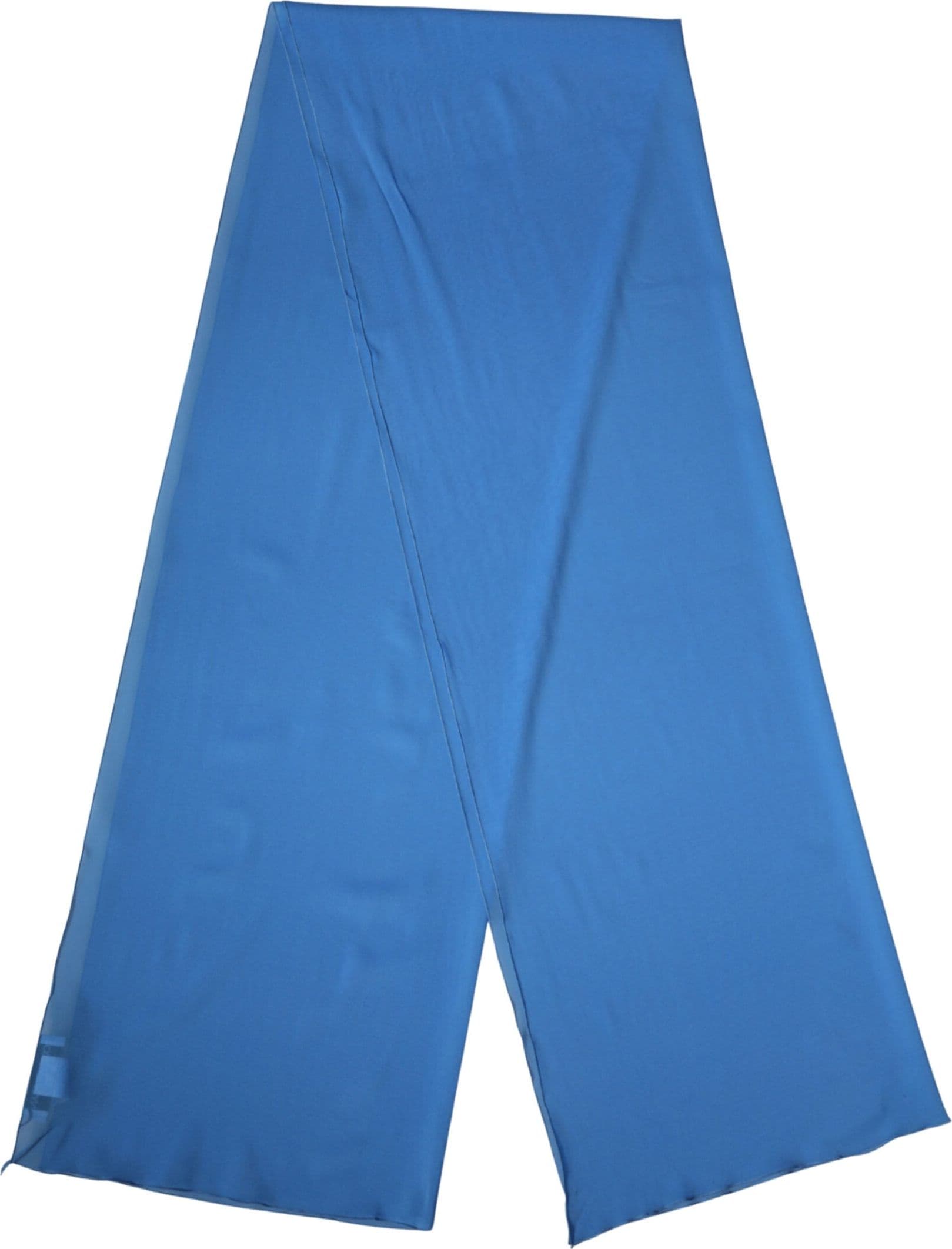 Dolce & Gabbana Blue Silk Neck Wrap Shawl Stole 200cm x 64cm Scarf