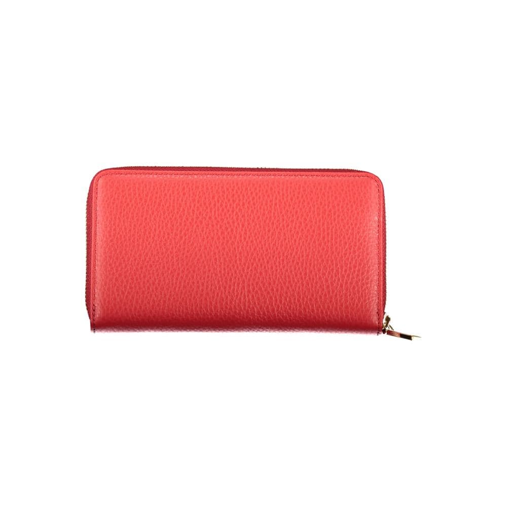 Coccinelle Rosso Leather Women Wallet - 2