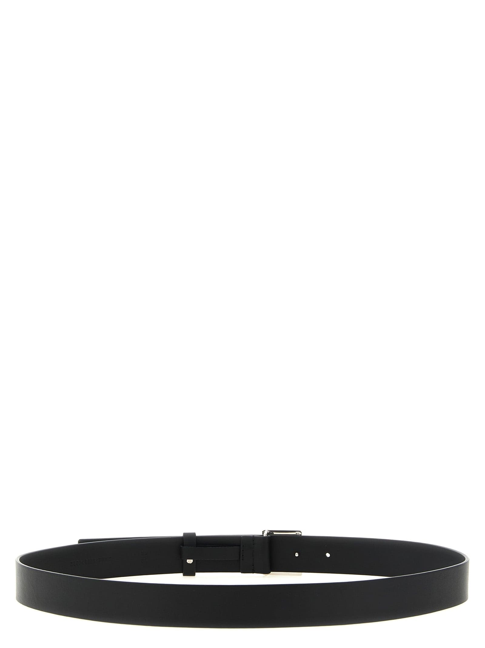 Fendi Black Calfskin Regular Belt - 2