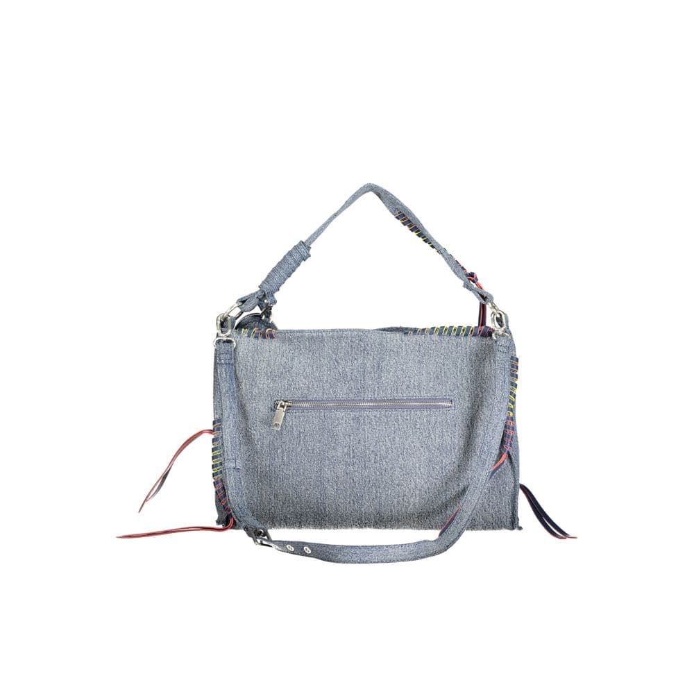 Desigual Azzurro Cotton Women Handbag - 2