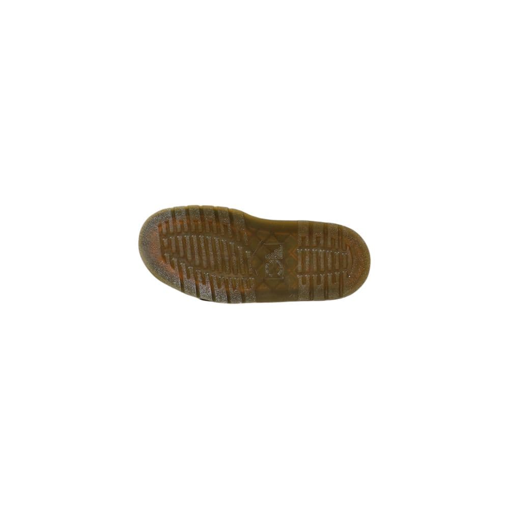 Dr. Martens Black Leather Flat Sandals - 5