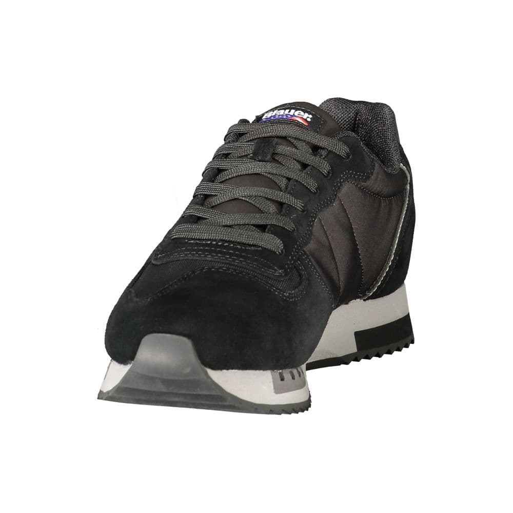 Blauer Black Polyurethane Men's Sneaker - 3