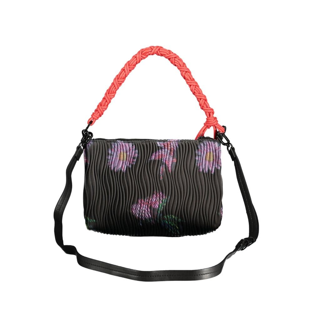 Desigual Nero Poliuretano Women Handbag - 2
