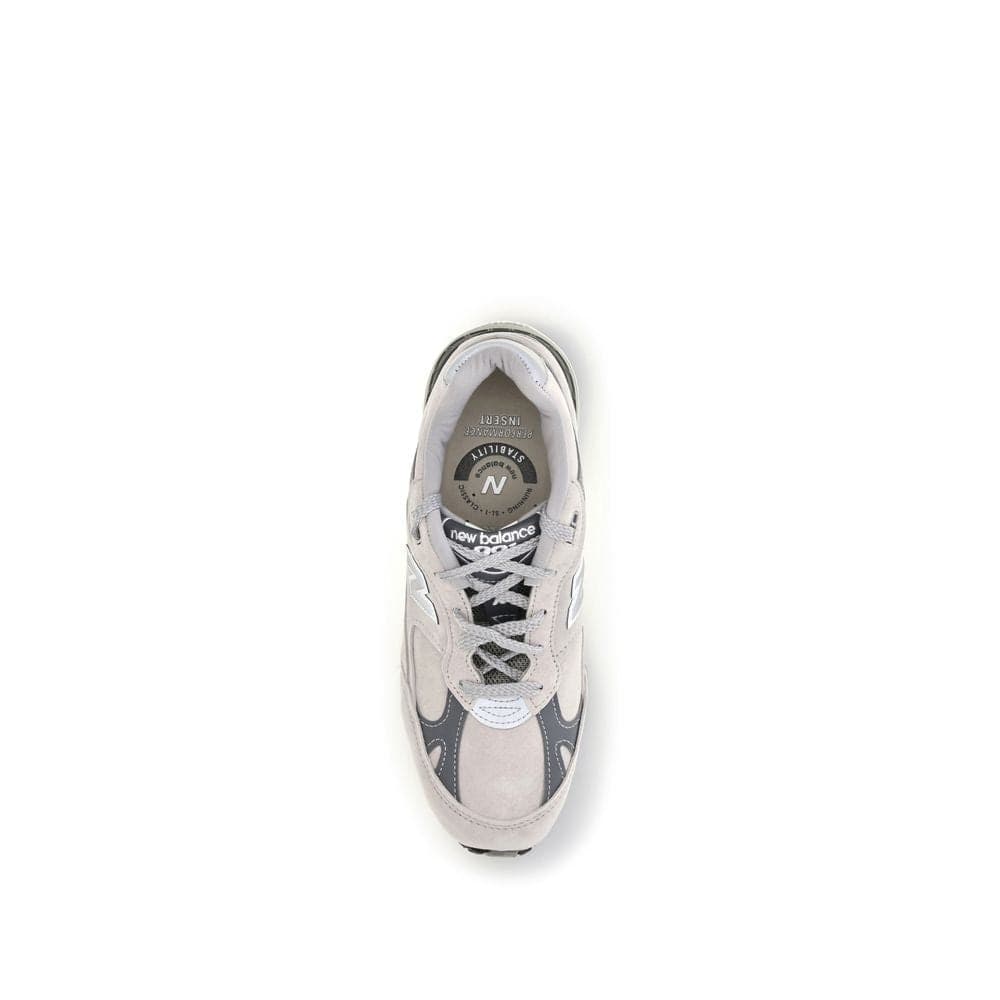 New Balance Gray Suede Leather Athletic Sneakers - 4