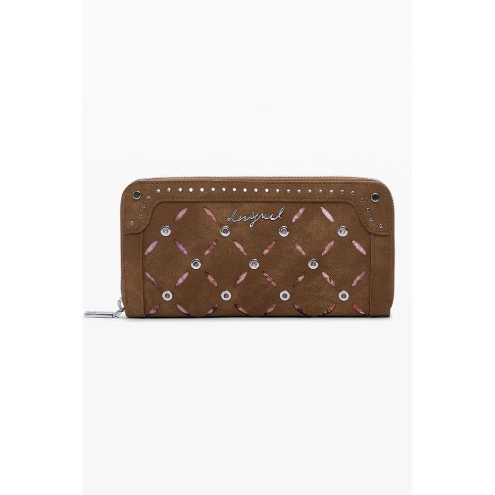 Desigual Brown Polyethylene Wallet