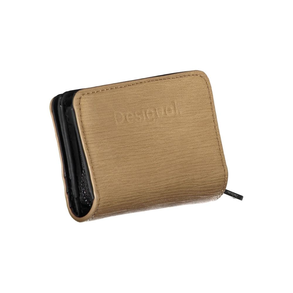 Desigual Marrone Poliuretano Woman Wallet - 3
