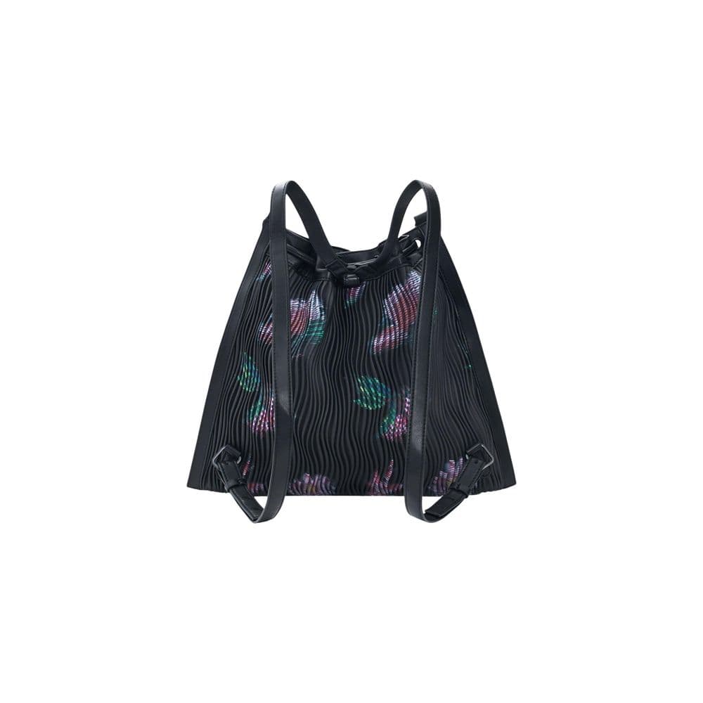 Desigual Black Polyester Backpack - 4