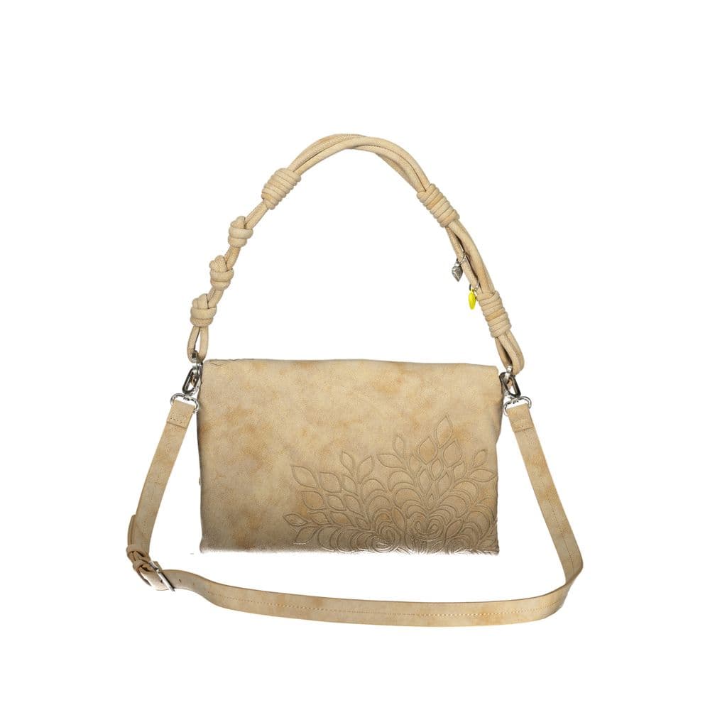 Desigual Beige Polyurethane Women Handbag - 2