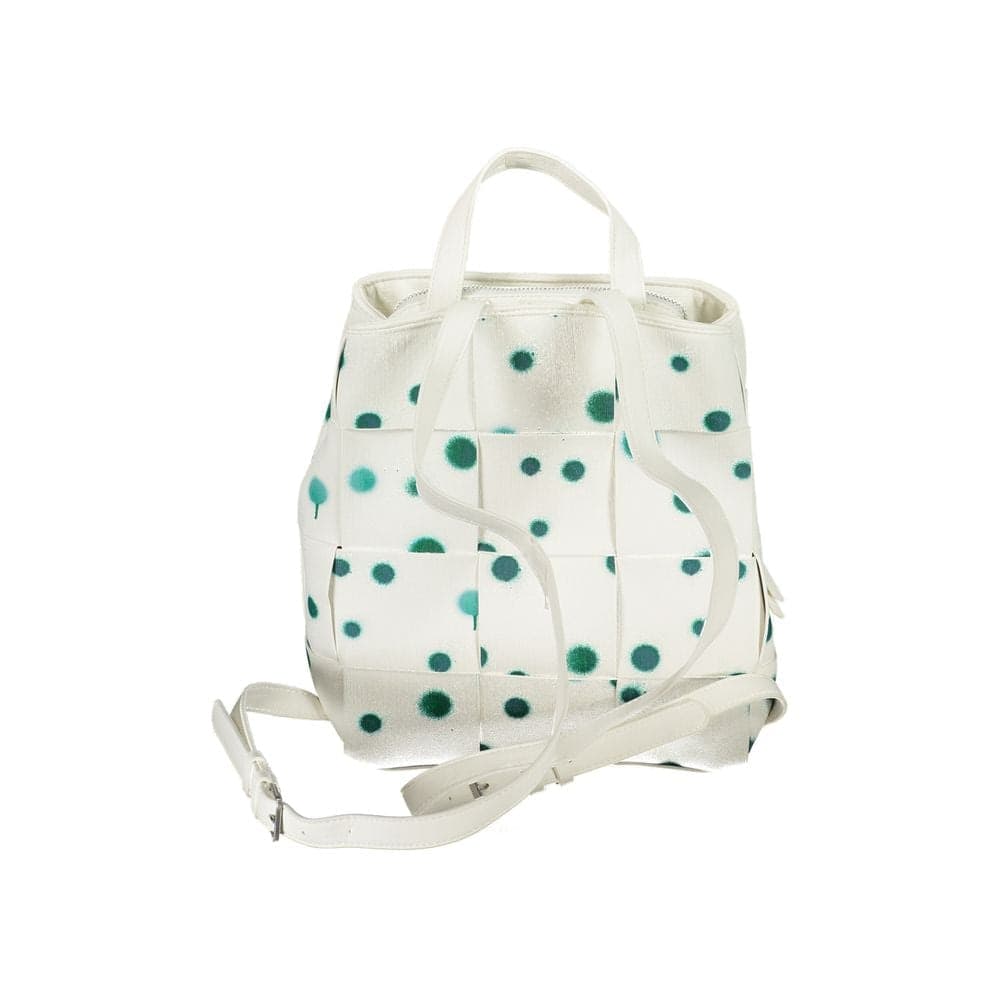 Desigual White Polyurethane Women's Backpack - 2
