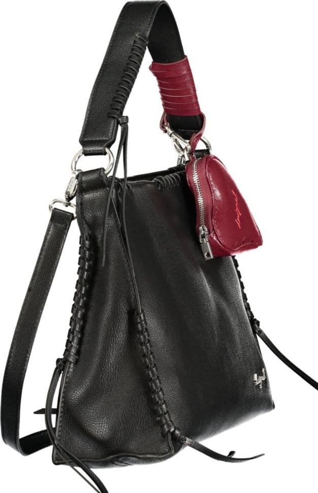 Desigual Nero Poliuretano Women Handbag - 3